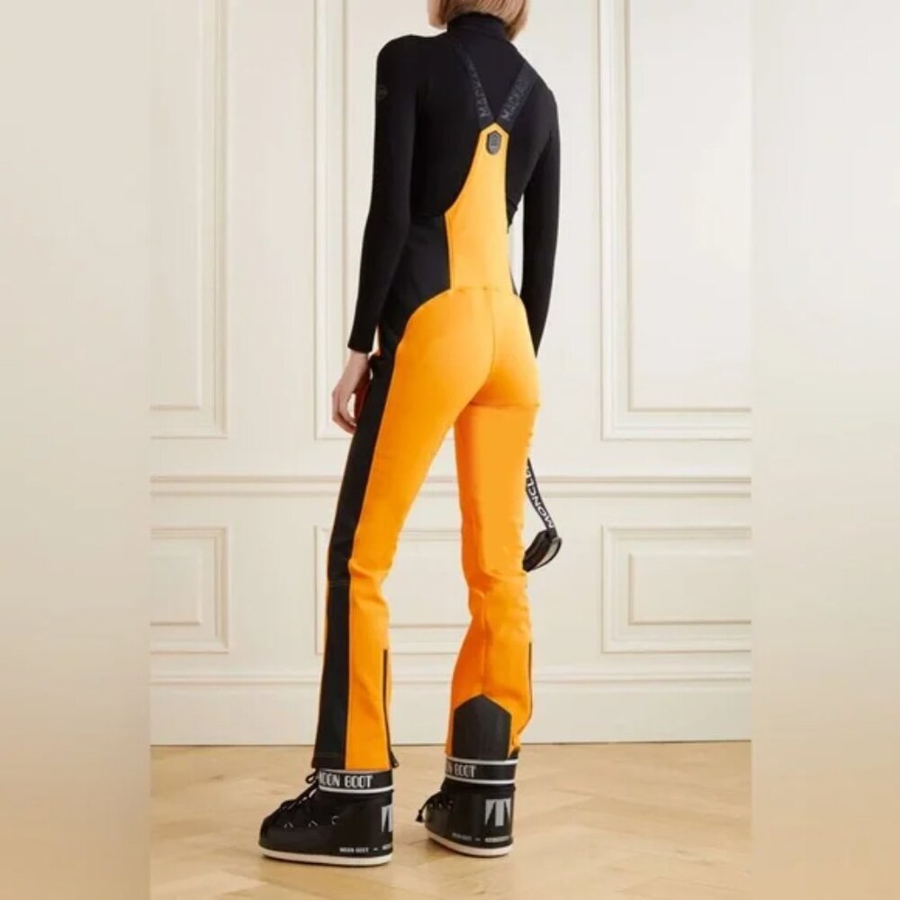 Mackage Gia Fitted Ski Pants with Suspenders Bib XL - Picture 2 of 15